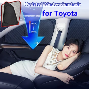 Toyota için RAV4 2023 Güneş Gölge Corolla Highlander Cam Güneşlik Ön Arka Cam Tam Kapak Gizlilik Çatı Penceresi UV Koruyucu