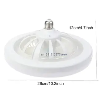30W LED ışıklı tavan fanı Soğutucu Fan Modern Ev Aydınlatma 3 modlu Ayarlanabilir B22 Adaptörü Çalışma Ofisi için