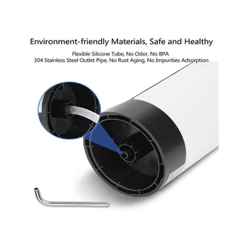 Su Şişesi Dağıtıcı Su Şişesi Pompası USB Şarj Otomatik İçme Suyu Pompası Taşınabilir Elektrikli su sebili Bir