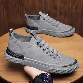 2024 Yeni kanvas ayakkabılar Nefes Erkekler Sneakers Casual Slip-on Flats moda makosen ayakkabılar Erkekler Koşu Spor ayakkabı Zapatillas De Deporte