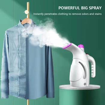 800W El konfeksiyon buharlayıcı 200ml Taşınabilir El Elektrikli Buharlı Ütü Giysi İçin Mini Dikey Buhar Jeneratörü Ev Seyahat İçin