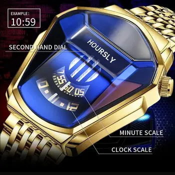 En Lüks Marka Trend Serin erkek kol saati Paslanmaz Çelik Teknolojisi Moda quartz saat Erkekler İçin 2023 Relogio Masculino