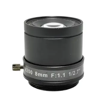 F1. 0 CCTV Lens 8mm 1/3