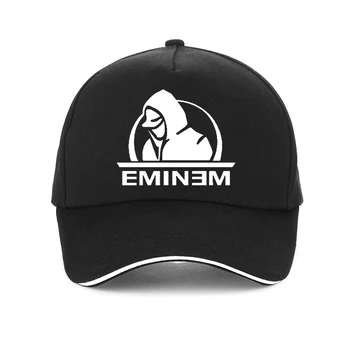 Eminem kap yaz Baba baskı beyzbol şapkası İnce Gölgeli ayarlanabilir Snapback şapka Kadın Erkek Kap %100 % Pamuk