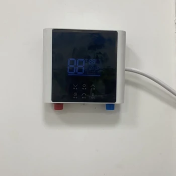 220V Anlık su ısıtıcı Duvara Monte Elektrikli su ısıtıcı LCD Sıcaklık Göstergesi AB Tak