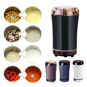 Elektrikli Kahve Değirmeni Ev Fındık Taneleri Değirmeni Makinesi Mutfak Çok Amaçlı Kahve Çekirdeği Otlar biber öğütme Değirmeni Araçları