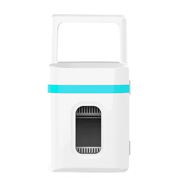 Araç Elektrikli Mini Araba Küçük Buzdolabı Ev Araba Çift kullanımlı 10L ısıtma ve Soğutma kutusu 12/220V Genel Araç Buzdolabı