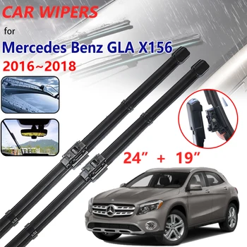 Araba sileceği Bıçakları Mercedes Benz GLA X156 GLA180 GLA200 GLA220 GLA250 GLA45 200 220 250 200d Cam Silecekleri Araba Aksesuarları