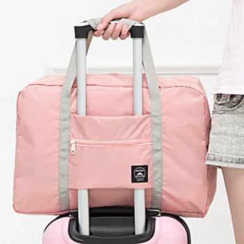 2023 Çok Fonksiyonlu Katlanır Seyahat Çantaları Su Geçirmez Tote bavul seyahat çantası Kadınlar için Büyük Kapasiteli silindir seyahat çantaları Çanta