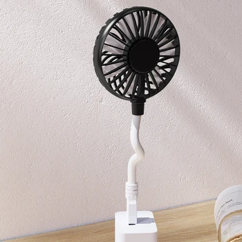 USB Fan Mini Hava Soğutucu Fan Yaz Kamp ofis masası Fan Ventilador Taşınabilir Soğutma Fanı Güç Bankası Dizüstü Bilgisayar İçin