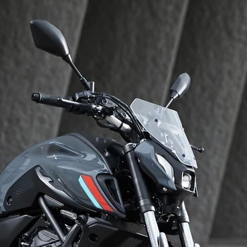 Motosiklet rüzgar deflektörü ve Rüzgar Kalkanı Plastik Setleri Yamaha MT-07 MT07 MT 07 2021 2022 Ön Cam Hava rüzgar deflektörü Parçaları