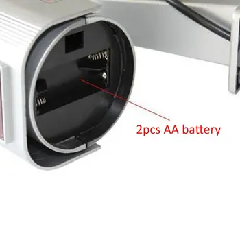 Akıllı Kukla Gözetim Kamera Kapalı / Açık Su Geçirmez Sahte CCTV Güvenlik Kamera Bullet Yanıp Sönen Kırmızı led ışık Monitör