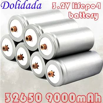 100 % Originele 32650 9000 mAh 3.2 V Lifepo4 Oplaadbare Batterij Professionele Lityum Ijzerfosfaat Met Schroef