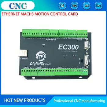 NVEM yükseltme EC300 CNC freze makinesi Ethernet Mach3 CNC denetleyici 3/4/5/6 eksenli hareket kontrol panosu