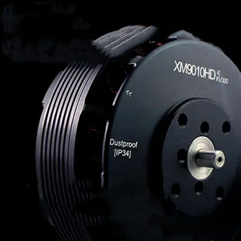 DUALSKY XM9010HD - 14.5 125KV Yüksek Gerilim Bitki Koruma Lojistik Hava Fotoğrafçılığı Drone Disk Motoru Siyah fırçasız motor
