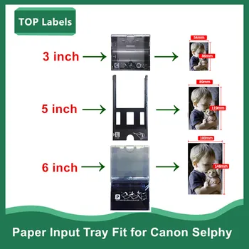 3 inç /5 inç /6 inç Kağıt Giriş Tepsisi için Uygun Canon Selphy CP910 CP900 CP1000 CP1300 CP1200 Kağıt Alma TEPSİSİ