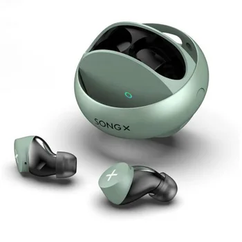 Kablosuz kulaklıklar TWS SONGX Kulakiçi Bluetooth Kulaklık HİFİ Stereo Gürültü Azaltma Qı Şarj HD Çağrı Mikrofon
