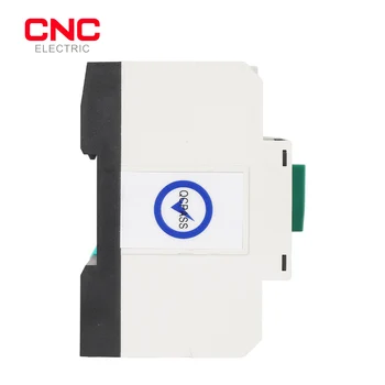 CNC 3P 63A 100A Din Ray ATS PV ve invertör Çift Güç Otomatik Transfer Seçici Anahtarları Kesintisiz