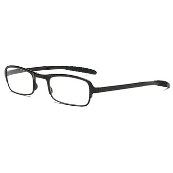 * 2023 Yeni Katlanır okuma gözlüğü Gözlük Kutusu ile Ultra hafif Moda Taşınabilir Anti-mavi ışık Presbiyopik Gözlük + 1.0 İla + 4.0