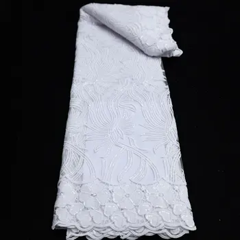 Işlemeli Tül Süt İpek Gelin Dantel Kumaş kadın düğün elbisesi İşlemeli Malzeme Ücretsiz Kargo Toptan Damla Gemi