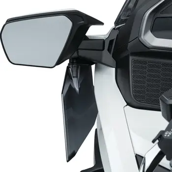 Motosiklet Koyu Gri ve Şeffaf Üst hava deflektörü Seti Honda Goldwing 1800 GL1800 F6B GL 1800 2018 + up Motosiklet Aksesuarları