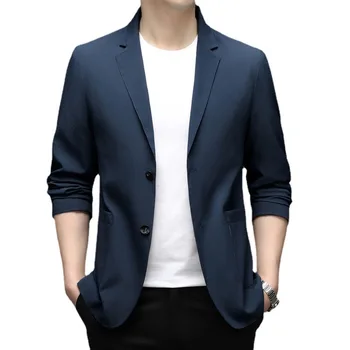 5042-2023 yeni küçük takım elbise erkek Kore versiyonu ince takım elbise erkek gençlik takım elbise ceket