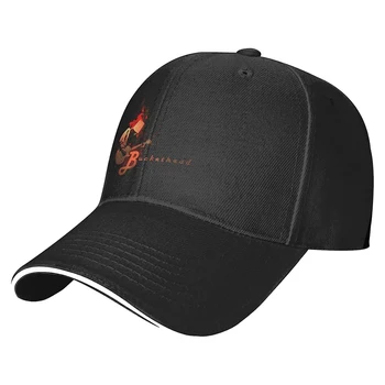 Bucke % İplik beyzbol şapkası Sandviç Kap Unisex Klasik Baba Şapka Açık Spor Ayarlanabilir Casquette Siyah