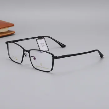 Gözlük Çerçevesi Yakışıklı Titanyum Plaka Tam Çerçeve Doku erkek ve kadın Gözlük Tam Çerçeve için Uygun Büyük Yüz 99151
