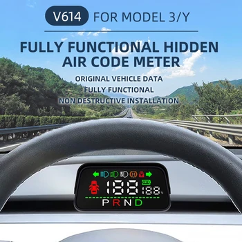 Araba Dashboard Head-up Ekran HUD Tesla Modeli 3 ve Model Y Konsantre sürüş Otomotiv Pano Destekli sürüş
