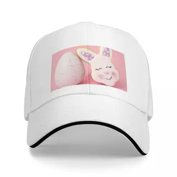 Beyzbol şapkası Erkekler Kadınlar için Snapback Yanında Beyaz Bir Yumurta Bir Tavşan Hayvan Olarak Anime yuvarlak şapka Golf Şapka Lüks Erkek Anime Şapka