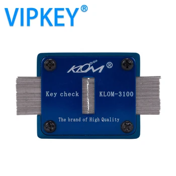 KLOM Marka Çilingir Araçları Klom Anahtar Kontrol Boş Yuvası Kontrol KLOM-3100 Anahtar Makine Parçaları Çilingir Aracı için