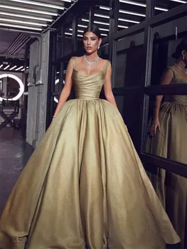 Uzun Gece Elbisesi Kadınlar için Kare Boyun Kat Uzunluk Dantelli Balo Parti Resmi Durum Elegantes Mujer Vestidos 2023