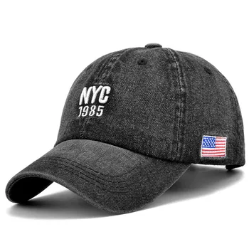 2023 Denim beyzbol şapkası Erkekler Kadınlar Nakış Mektup Kot Snapback Şapka Casquette Yaz Spor hip hop şapka Gorras Unisex şapkalar