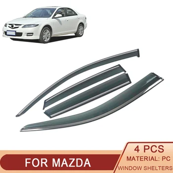 MAZDA 5 6 2 3 ATENZA Sedan CX - 5 CX - 3 CX-7 Mazda8 MPV Araba Pencere Güneş Yağmur Gölge Siperliği Kalkan Barınak çerçeve Sticker