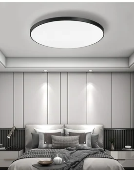 Modern LED tavan lambası su geçirmez IP65 panel lambası oturma odası yatak odası mutfak nem ve küf.