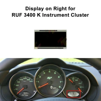 Porsche 911 (997), Boxster (987), Cayman (987) Gösterge paneli için LCD Sağ Yan Ekran