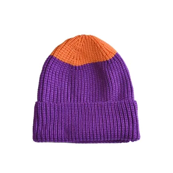 COKK Kış Şapka Kız Erkek Çocuk Örme Bere Kaput Kalın Sıcak Rahat Çocuklar Kış Kap Gorro Mix Renk Aksesuarları Yeni