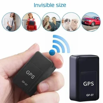 Gerçek Zamanlı GF-07 GPS araç takip cihazı Anti-Hırsızlık Anti-kayıp İzleme Bulucu Taşınabilir Güçlü Manyetik Dağı SIM Mesaj Pozisyoner