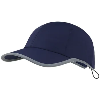 Yeni Unisex Özel Logo Çabuk kuruyan beyzbol şapkası Kadınlar için Nefes Şapka Erkekler Ayarlanabilir Yansıtıcı Şerit kamyon şoförü şapkaları