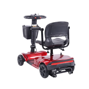 Tıbbi 4 Tekerlekli Hareketlilik Scooter Elektrikli Tekerlekli Sandalyeler Yetişkinler için engelli scooterları Engelliler için