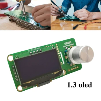 T12 Elektronik havya İstasyonu STM32 OLED sıcaklık kontrol cihazı DIY Kiti
