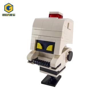 MOC Fikirleri Film Axiom Ekip temizlik robotu Tuğla M-O Aksiyon Figürleri 21303 Modeli oyuncak inşaat blokları Çocuk Hediye İçin