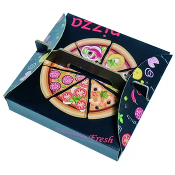 Düşük Fiyatlı Özel Pizza Kutusu Kağıt Kraft Kağıt Pizza Kutusu Pizza Kutusu Fırını