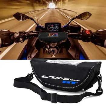 Için GSX-S1000GT gsx-s1000gt GSX s1000 gt GT Motosiklet aksesuar Su Geçirmez Ve Toz Geçirmez Gidon saklama çantası navigasyon çantası