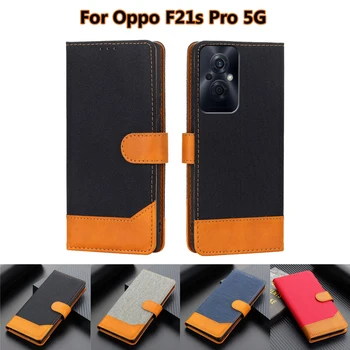 Cüzdan Flip Case Oppo F21s Pro 5G Durumda Lüks onOPPO CPH2455 CPH2341 kitap kapağı İçin Kılıf Standı Capinha OPPO F21 Pro 5G чезол