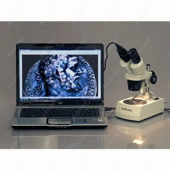 Öğrenci Binoküler Stereo Mikroskop-AmScope Malzemeleri Öğrenci İleri Binoküler Stereo Mikroskop 10X-30X