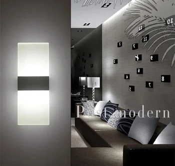 USB şarj edilebilir duvar ışıkları ev kapalı hareket sensörlü aydınlatma yatak odası başucu Lambası koridor merdiven dekor ışıkları duvar lambası