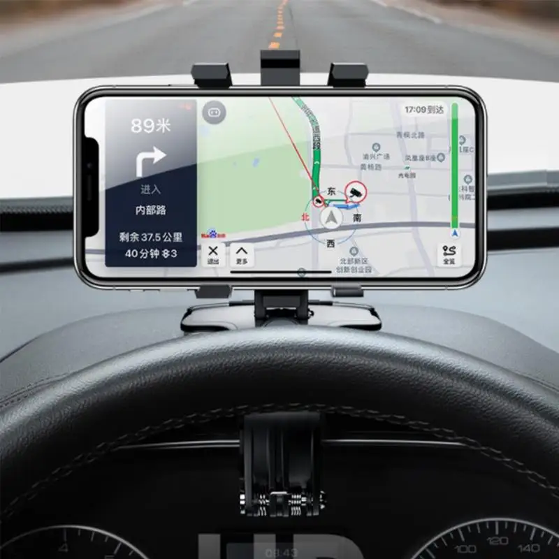 Sipariş Araba telefon tutucu evrensel dashboard araç telefonu dağı cep  telefonu gps destek braketi 360 dönebilen